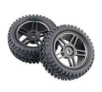 RFVBG 4pc, for HSP, 1:16 Rally Tires Have Strong Grip 1:10 Flat Running To Change Rally Tires, Aluminum Alloy Wheels, 94123, for Cherry Blossoms Rc Car Tyre(106H-7004)