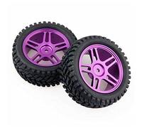 RFVBG 4pc, for HSP, 1:16 Rally Tires Have Strong Grip 1:10 Flat Running To Change Rally Tires, Aluminum Alloy Wheels, 94123, for Cherry Blossoms Rc Car Tyre(106P-7004)