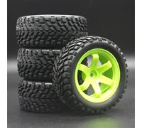 RFVBG 4pcs 1/16 RC On-Road Rally Tires 75mm, for HSP, 94123 94122 Rc Car Tyre(703-7004)