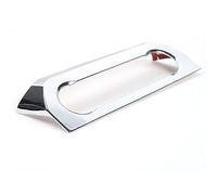 RFVBG 6 Color ABS Car Interior Central Air Conditioning Control Panel Decoration Cover Trim, for Ford, for F-150, 2015+ Up Car Styling Car Interior Trim Strip(Chrome)