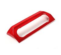RFVBG 6 Color ABS Car Interior Central Air Conditioning Control Panel Decoration Cover Trim, for Ford, for F-150, 2015+ Up Car Styling Car Interior Trim Strip(Red)