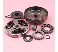 RFVBG Clutch Drum Assembly, for Husqvarna, 365 362 371 372 Chainsaw Spare Part Sprocket Rim Worm Gear Washer Clip Needle Bearing Kit Lawn Mower Clutch Kit