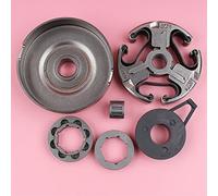 RFVBG Clutch Drum Sprocket Rim Worm Gear Kit, for Husqvarna, 362 365 371 372 Chainsaw Spare Tool Part 3/8 Pitch 7 8 Teeth ID 22mm Lawn Mower Clutch Kit