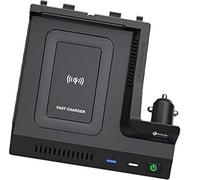 RFVBG, for Mercedes, for Benz, W205 AMG C43 C63 AMG GLC 43 GLC 63 X253 C Class GLC Car QI Wireless Charger Lighter Plug Accessories Car Wireless Charger