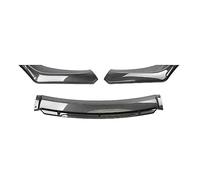 RFVBG Front Bumper Lip Spoiler Side Splitter Diffuser Body Kit Guard Deflector, for NISSAN, Sentra 2016 2017 2018 2019 Car Accessories Front Spoilers Front Spoiler(BLACK Carbon Look)