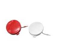 RFVBG Front Bumper Trailer Cover Tow Hook Cap, for Ford, for Fiesta, 2013-2015 Towing Eye Cover(White)