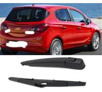 RFVBG Rear Windshield Windscreen Washer Wiper Arm Blade Set Car Accessories， for Vauxhall， for Opel， Corsa E mk4 2014-2020 Rear Wiper Blade
