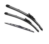 RFVBG Wiper Front Rear Blades Set, for Q7 4L 2006-2015 Windshield Windscreen Window 26"++14" Rear Wiper Blade(BLACK Right hand drive)