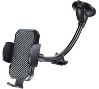 RFVUIQZ Cell phone holder, windshield upgraded version of the long arm gooseneck adjustable car phone holder, suitable for Mazda 2 Hybrid 2019-2024.