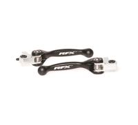 RFX Moto Motorcycle Race Flexible Lever Set KTM/Husq/Gas Brembo 25- Black