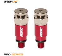 RFX Pro Fork Air Bleeders M5x0.8 (Red) Kayaba/Showa