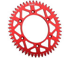 RFX Pro Series Elite Rear Sprocket Honda 49T CR125-500 CRF250-450 83-17 Red Moto