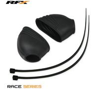 RFX Race Footrest Rubber Boots (Black) Universal
