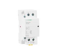 RFXOGTYFZ HCH8-63 Modular Contactor 2P 63A 2NO or 2NC 1NO1NC 24V 110V 220V Automatic Household Contactor Guide Type(2P 63A 2NC AC230V)