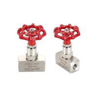 RFXOGTYFZ J13W-160P Stainless Steel 201/304/316 DN6/10/15/20/25 Needle Valve Internal Thread Needle Valve High Pressure Instrument Valve(DN25 1-1,201 Material)