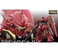 RG 22 GUNDAM Real Grade MMSN-06S Sinanju 1/144 Model Kit Gunpla Bandai Japan
