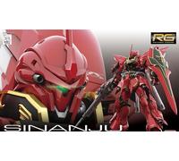 RG 22 GUNDAM Real Grade MMSN-06S Sinanju 1/144 Model Kit Gunpla Bandai Japan