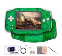 RG 34XX Handheld Game Console, 3.4 Inch IPS Screen 3500mAh, Game Console Support Wi-Fi Bluetooth HD and TV Output Retro Gaming Players-Green||128G