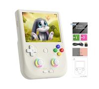 RG 4 Inch Retro Handheld Game Console IPS Multi-Touch Screen Android 13 5500mAh RG406V Video Games Built-in Living Room Joystick RGB Lighting Support 1080p DP WIFI Output