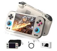RG 476H Retro Handheld Game Console,AI Function RG476H Retro Gaming Console,4.7" LTPS in-cell Screen 1280*960P,Android 13,2.4/5G WIFI &BT 5.0,Wireless Screen Casting 3D Joystick No TF Card (Gray)