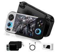 RG 476H Retro Handheld Game Console,AI Function RG476H Retro Gaming Console,4.7" LTPS in-cell Screen 1280*960P,Android 13,2.4/5G WIFI &BT 5.0,Wireless Screen Casting 3D Joystick No TF Card (Black)