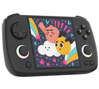 RG CubeXX Retro Handheld Game Console , 3.95 Inch IPS Screen Linux System Built-in 64G TF Card 5056 Games Support TV Output 5G WiFi Bluetooth 4.2(Black)