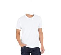 RG DECORS Mens Crew Neck Cotton Eco Friendly Assorted Premium Plain T-Shirt (UK, Alpha, L, Regular, Regular, 1, White)