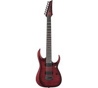 RG Series RGD721FA 7-String Electric Guitar, Stained Wine Red Burst Flat