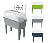 rg-vertrieb Raised Flower Pot Cold Frame Greenhouse Flower Box 3 Colours