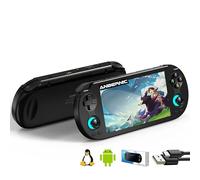 RG VITA PRO Handheld Game Console RK3576 RGVITA PRO Dual OS Android 14 and Linux System 5.5" IPS INCELL touchscreen 5000mAh Supports WiFi Bluetooth HDMI (RG VITA PRO-Black-new)