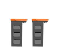 RG106 Drone Battery RG106 Pro Drone Genuine Battery 7.4V 3800mAh 28min Fright Time RG106 Drone Accessories Spare Battery (Color : Orange X2)