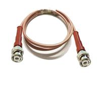 RG142 SHV 3000V 3KV BNC Male to Connector Coaxial Cable 2/2.9/5/10M(2m)