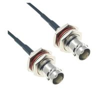 RG174 Cable BNC To Male Female Plug Jack Nut Connector Right Angle Extension RF Coaxial Coax Jumper Pigtail 1M 5m 10M 15M(FEMALE TO FEMALE B,8M)