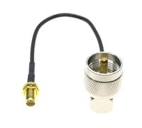 RG174 Cable SMA To UHF PL259 SO239 Male Female Plug Jack Right Angle Crimp Coaxial Connector RF Antenna Extension Wire Coax(TYPE K,5M)