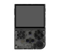 RG35XX 2024 Retro Handheld Game Console Linux System HD and TV Output 3.5 Inch IPS Screen 64G TF Card 5500+ Classic Games 2600mAh Battery (RG35XX-Black)