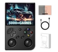 RG35XXPro Retro Handheld Game Console with HD Screen 64GB,Vintage Game Console Preload 5000+ Games with 17+ Emulators,Linux System, black