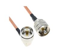 RG400 UHF PL259/SO239 Crimp Coax Cable | Male Female Plug Jack RF Antenna Extension Copper(TYPE B,20M)