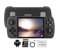 RG405M Handheld Retro Game Console, 4 Inch Aluminum Alloy Case, 640*480 IPS Touchscreen, Resolution Compatible with Google Play Store, Built-in 128 TF Card