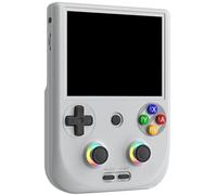 RG406V Android 13 Retro Game Console, 128GB Internal Storage + SD Card, 9000+ Titles, Powerful Performance, 4" IPS Touchscreen, Hall Effect Joysticks, Wi-Fi, Bluetooth (Grey, 128GB)