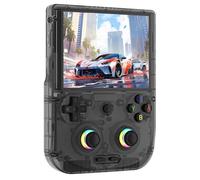 RG406V Handheld Game Console Preloaded Games RG 406V 4-inch IPS Multi-touch Screen Retro Game Console 128G UFS2.2 Android 13 Retro Emulator RG406V 5500mAh Battery 1080p DP Output WIFI Bluetooth Black