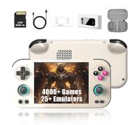 RG476H Portable Retro Game Console 128GB Supports AI function, Android 13 Handheld Emulator with Built in 4000+ Game 25+ Emulator, 4.7 Inch LTPS in-Cell Screen, WiFi Bluetooth HD TV Output (Grey)