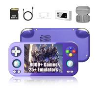 RG476H Portable Retro Game Console 256GB Supports AI function, Android 13 Handheld Emulator with Built in 8000+ Game 25+ Emulator, 4.7 Inch LTPS in-Cell Screen, WiFi Bluetooth HD TV Output (Indigo)