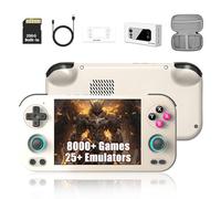 RG476H Portable Retro Game Console 256GB Supports AI function, Android 13 Handheld Emulator with Built in 8000+ Game 25+ Emulator, 4.7 Inch LTPS in-Cell Screen, WiFi Bluetooth HD TV Output (Grey)