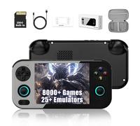 RG476H Portable Retro Game Console 256GB Supports AI function, Android 13 Handheld Emulator with Built in 8000+ Game 25+ Emulator, 4.7 Inch LTPS in-Cell Screen, WiFi Bluetooth HD TV Output (Black)