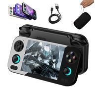 RG476H Retro Handheld Games Console with AI Functions,No Card,25 Emulators Retro Game Console,4.7-inch LTPS in-Cell Screen,2.4G+5G WiFi & BT5.0 Emulator Handheld,Android 13,5000mAh Battery (Black)