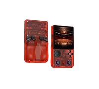 RG4ZB Retro Gaming Console, Built-in 64G TF Card, Support 23＋Mainstream Emulator Games & 18000+ Classic Games, 4.0-in 4k HD IPS Screen Video Player, 3000mAh Battery (Red)