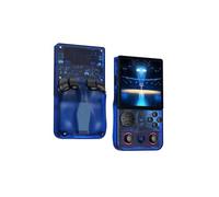 RG4ZB Retro Gaming Console, Built-in 64G TF Card, Support 23＋Mainstream Emulator Games & 18000+ Classic Games, 4.0-in 4k HD IPS Screen Video Player, 3000mAh Battery (Blue)