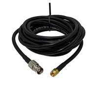 RG58 BNC Female Jack to SMA Male Plug Crimp Wire Terminal Straight RF Jumper pigtail Cable 6inch~20M(5M)