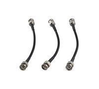 RG58 BNC Male Plug to BNC Male Plug Crimp Connector Coax Jumper Cable Wire Oscilloscope Signal 0.15M