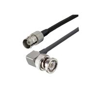RG58 Coaxial BNC Male To Plug RF Cable 50 Ohm Crimp Connector Double Pin Wire Cord 0.5M 1M 2M 10M 20M(BNC F to BNC M90,15M)